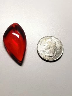 Tools4transformation Pendants Red Andara Crystal Simple Wear Pendant A