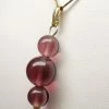 Tools4transformation Purple - Reddish Andara Crystal Pendant (2 X 10mm & 1 X 14mm) Pendants