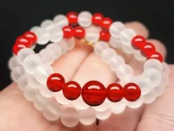 Tools4transformation Red Ray / Root Chakra Andara Crystal Necklace