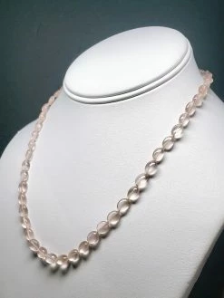 Tools4transformation Rose Quartz EO++ Oval Shaped 18inch