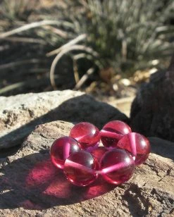 Tools4transformation Rose Andara Crystal Healing /Meditation Ring