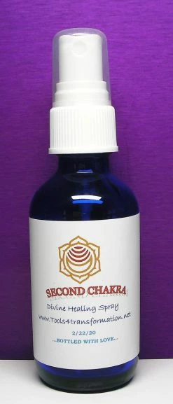 Tools4transformation Second/Sacred (Svadhistana) Chakra Healing Spray Aromatherapy Sprays