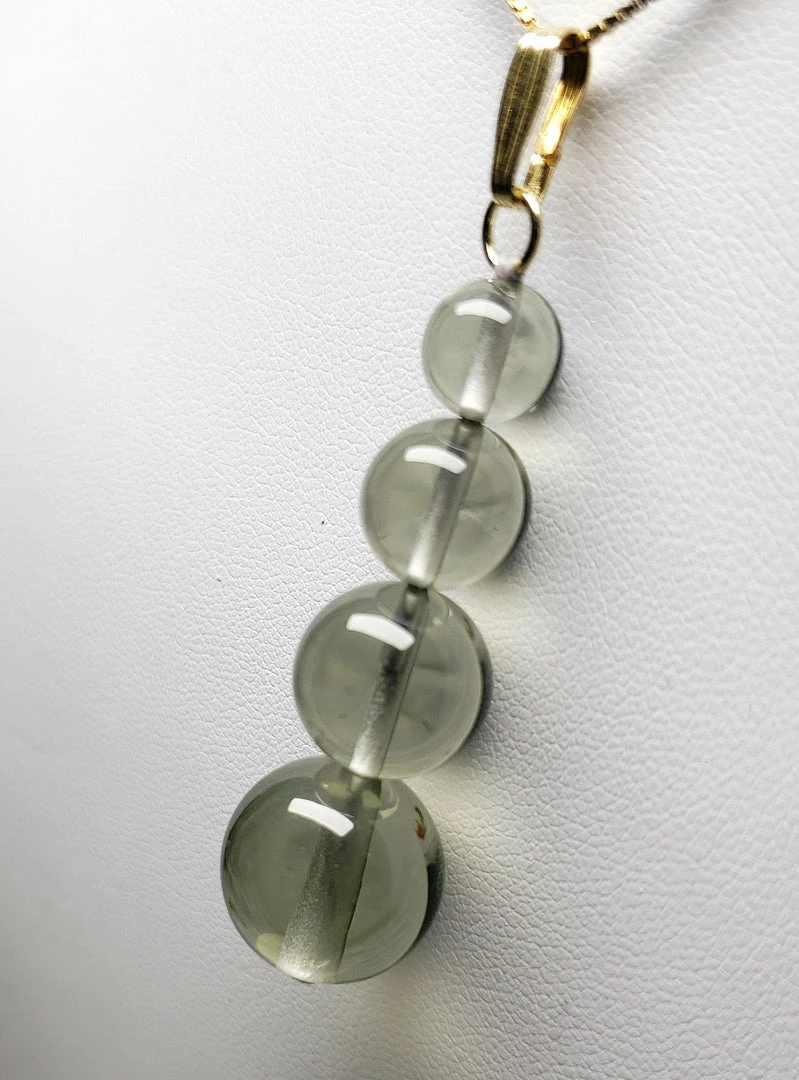 Tools4transformation Pendants Silver - Deep Andara Crystal Pendant (1 X 8-14mm)