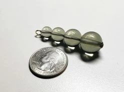 Tools4transformation Pendants Silver - Deep Andara Crystal Pendant (1 X 8-14mm)