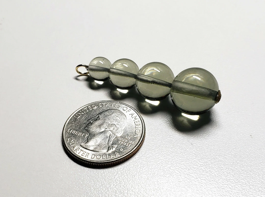 Tools4transformation Pendants Silver - Deep Andara Crystal Pendant (1 X 8-14mm)