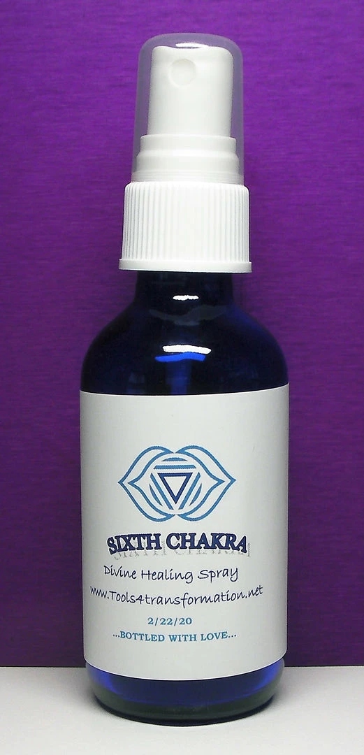 Tools4transformation Sixth/Third Eye (Ajna) Chakra Healing Spray