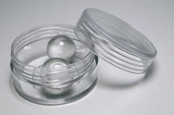 Tools4transformation Optical Clear Quartz Undrilled Spheres 14mm Undrilled Spheres - Gems & Crystals