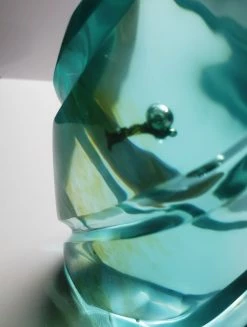 Tools4transformation SPECIAL BUY Aqua Blue Shaman Andara Crystal Spiral 1.4kg