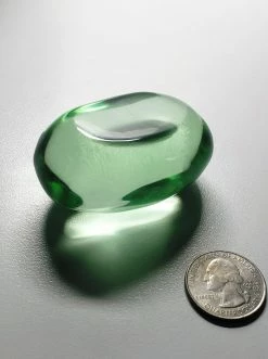 Tools4transformation SPECIAL BUY Green / Eternal Spring Andara Crystal Hand Piece 110g