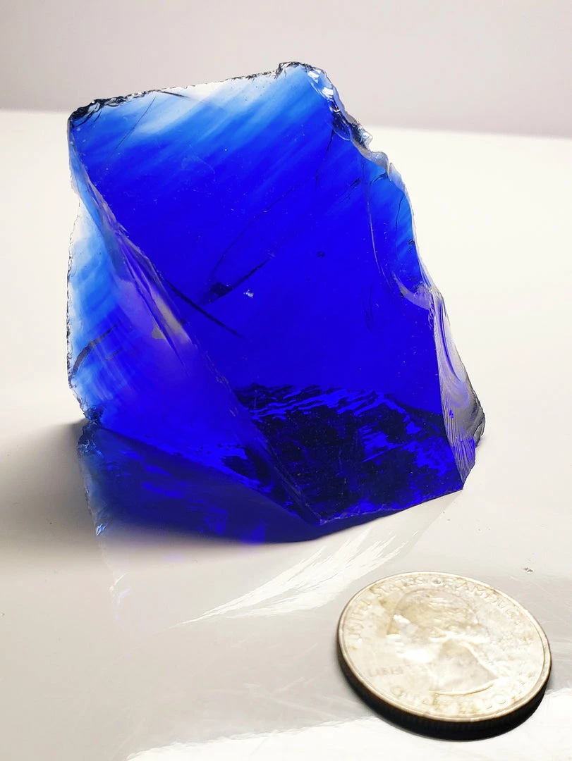 Tools4transformation Traditional Rough Andara Crystals Indigo / Tanzanite Fire Traditional Andara Crystal 86g