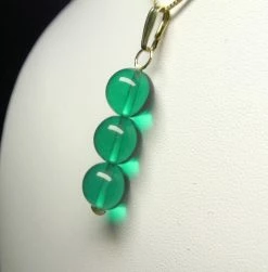 Tools4transformation Teal Andara Crystal Pendant (3 X 10mm)