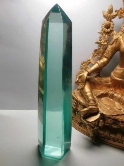 Tools4transformation SPECIAL BUY Turquoise Andara Crystal Generator 11.25inch 1.7kg