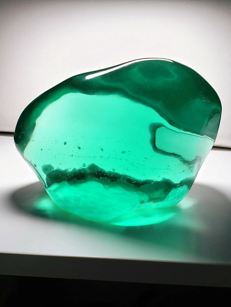 Tools4transformation Turquoise W/ Unique "cloud Base" Andara Crystal 6.45kg