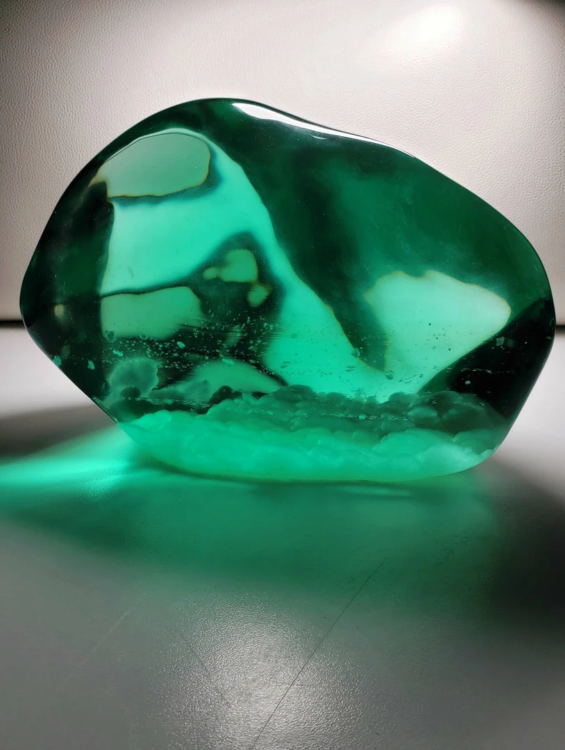 Tools4transformation Turquoise W/ Unique "cloud Base" Andara Crystal 6.45kg