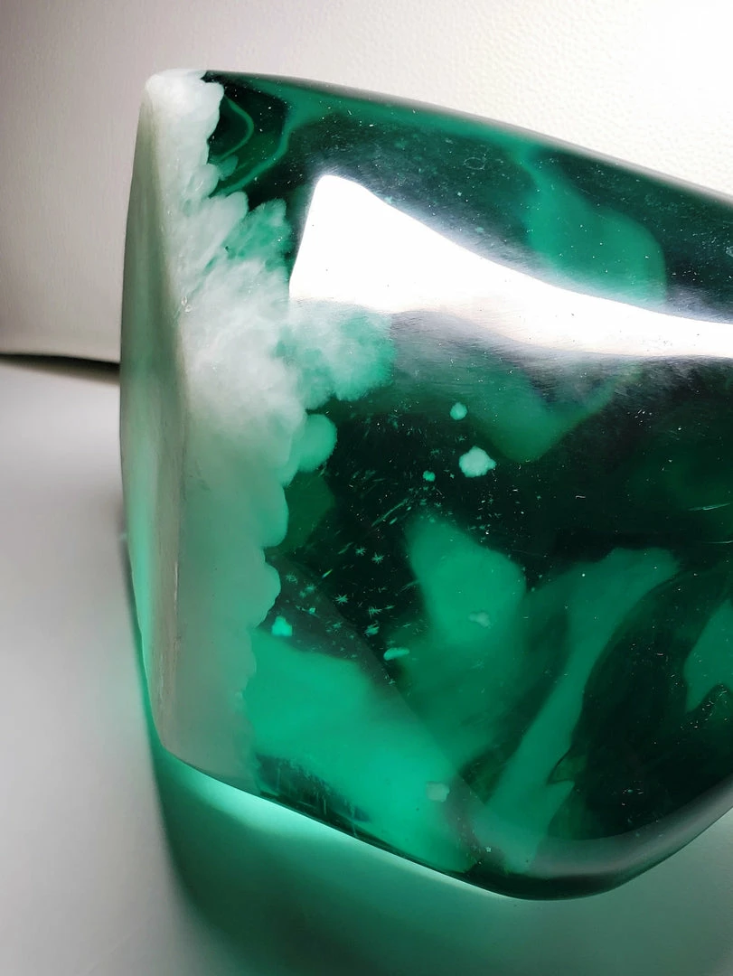 Tools4transformation Turquoise W/ Unique "cloud Base" Andara Crystal 6.45kg