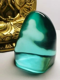 Tools4transformation SPECIAL BUY Turquoise (Cyan Angeles) Andara Crystal 672g