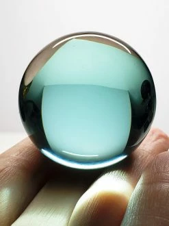Tools4transformation SPECIAL BUY Turquoise (Cyan) Andara Crystal Sphere 1.5inch