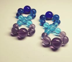 Tools4transformation Andara Crystal Color Ray Healing Tool For Upper Chakras PAIR