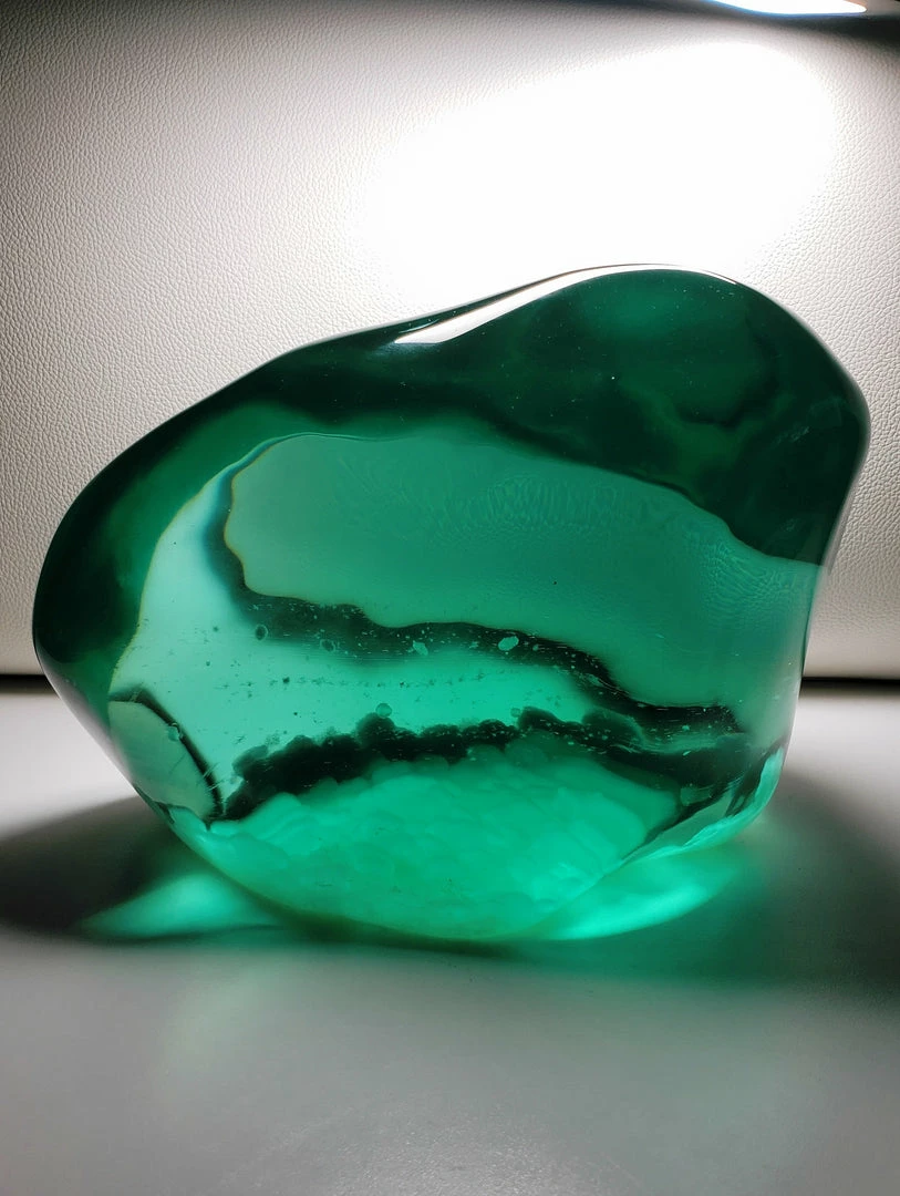 Tools4transformation Turquoise W/ Unique "cloud Base" Andara Crystal 6.45kg