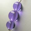 Tools4transformation Violet Flame Andara Crystal Pendant Healing Flames