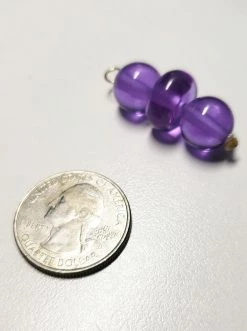 Tools4transformation Violet Flame Andara Crystal Pendant