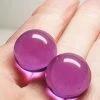Tools4transformation Undrilled Spheres - Gems & Crystals Violet Andara Crystal Undrilled Spheres 16mm