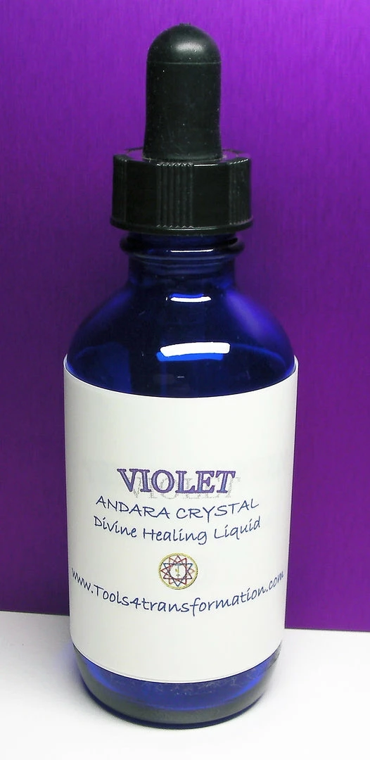 Tools4transformation Liquid Andaras - Vibrational Essences Violet Andara Crystal Liquid