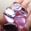 Tools4transformation Chakra Sets - Therapeutic Gems & Crystals Lavender Andara Crystal Cabochon Chakra Set