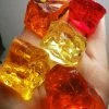 Tools4transformation Warm Bundle Traditional Andara Crystals - 5 Pieces 128g Traditional Rough Andara Crystals