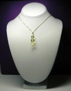 Tools4transformation Pendants Yellow Andara Crystal Pendant (2 X 10mm & 1 X 12mm)