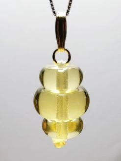 Tools4transformation Yellow Andara Crystal Pendant