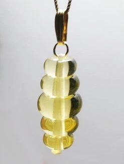 Tools4transformation Pendants Yellow Andara Crystal Pendant