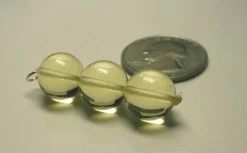 Tools4transformation Yellow Andara Crystal Pendant (3 X 12mm)