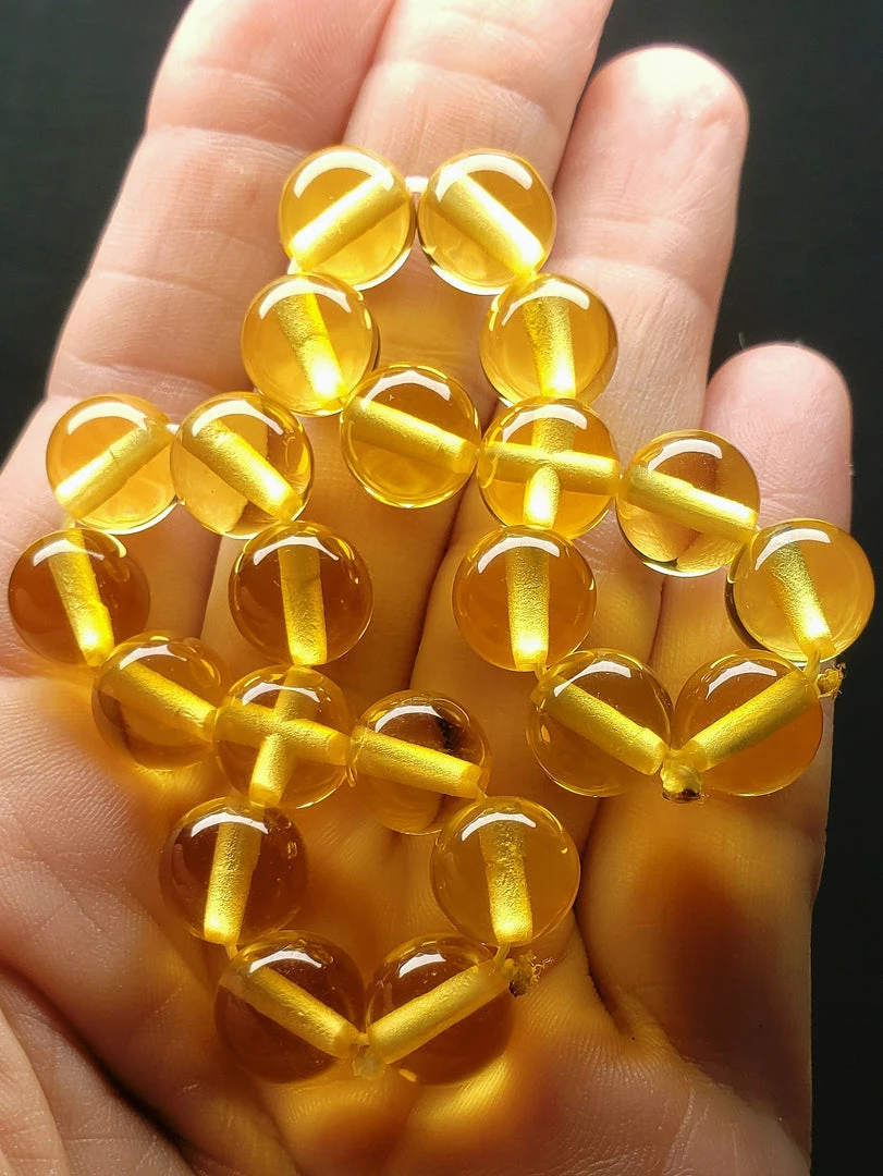 Tools4transformation Yellow Andara Crystal Color Ray Healing Tool PAIR