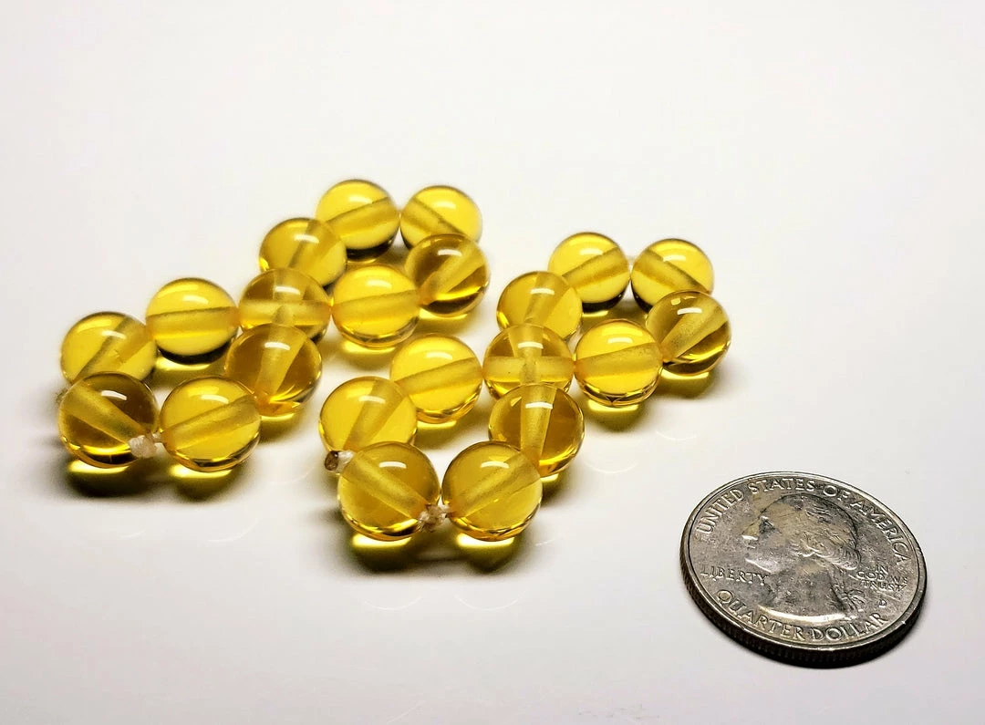 Tools4transformation Yellow Andara Crystal Color Ray Healing Tool PAIR