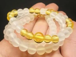 Tools4transformation Yellow Ray / Solar Plexus Chakra Andara Crystal Necklace